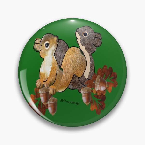 Item preview, Squirrel with Acorn designed and sold by aldona.