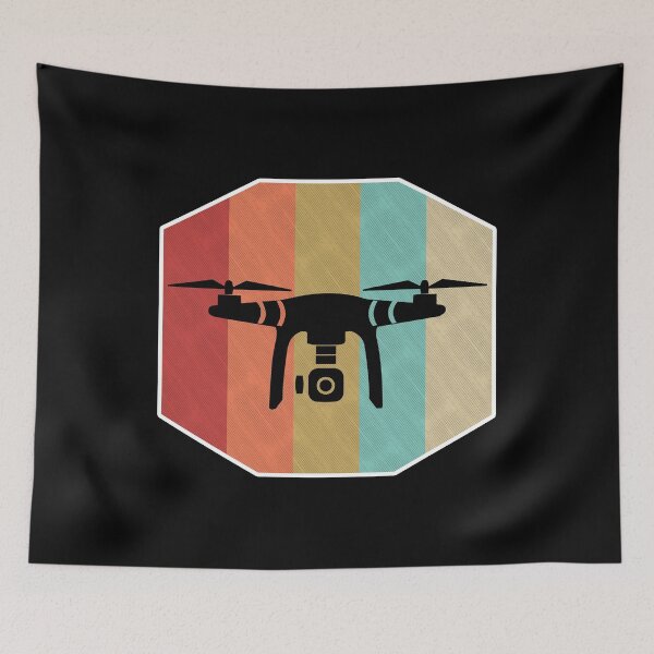Item preview, Vintage Retro Drone Pilot Quadcopter Robotics Drove Lover designed and sold by MintedFresh.