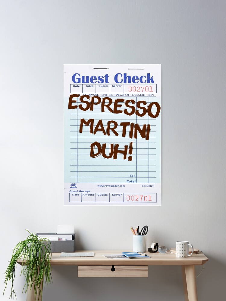 Thumbnail 2 of 3, Poster, duhhh - GUEST CHECK NIKKISBLING_ designed and sold by nicolekap29.