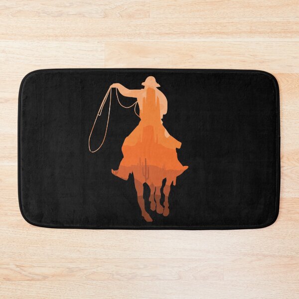 Item preview, Cowboy Sunset Vintage Western Landscape Horseback designed and sold by MintedFresh.