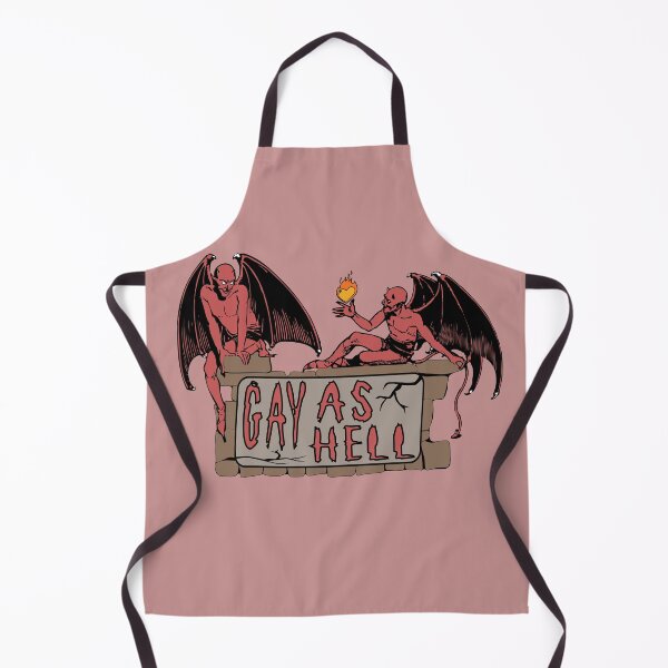 Item preview, Gay As Hell - LGBTQ Pride, Meme, Demons designed and sold by SpaceDogLaika.