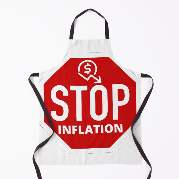 Item preview, Stop Inflation Red Stop Sign designed and sold by silviaol.