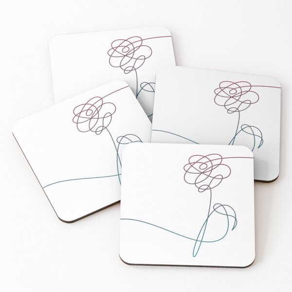 Item preview, BTS Love yourself: Tear flower gradient designed and sold by hakuren.
