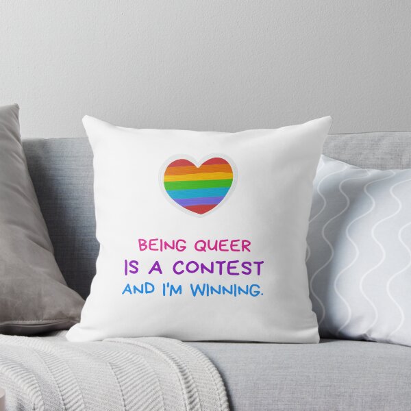 Artikelvorschau, Queer zu sein ist ein Wettbewerb - Pride Heart entworfen und verkauft von RollWithItAP.