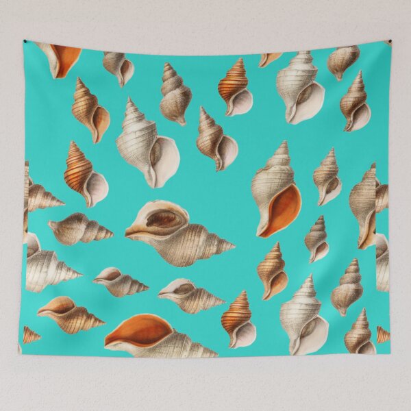 Item preview, Ocean Sea Shells  designed and sold by ArtMeetsPizza.