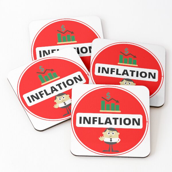 Item preview, Stop Inflation Red Economic Recession Stop Sign designed and sold by silviaol.