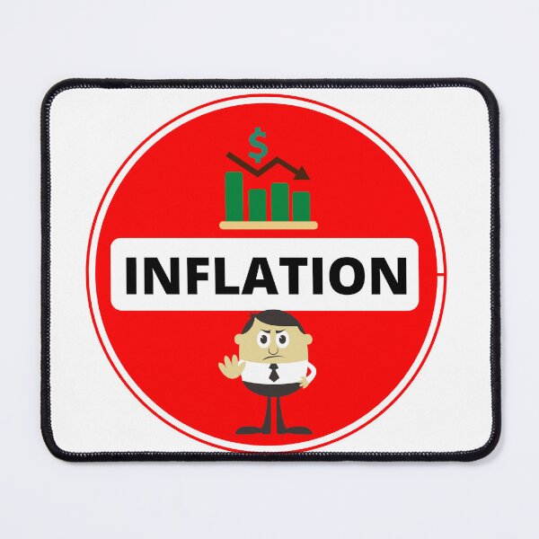 Item preview, Stop Inflation Red Economic Recession Stop Sign designed and sold by silviaol.