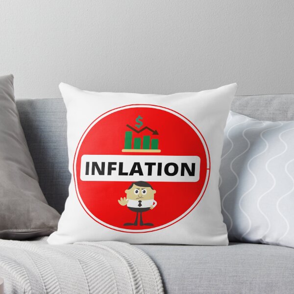 Item preview, Stop Inflation Red Economic Recession Stop Sign designed and sold by silviaol.