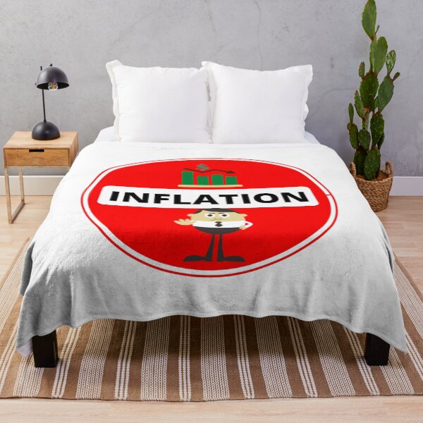 Item preview, Stop Inflation Red Economic Recession Stop Sign designed and sold by silviaol.