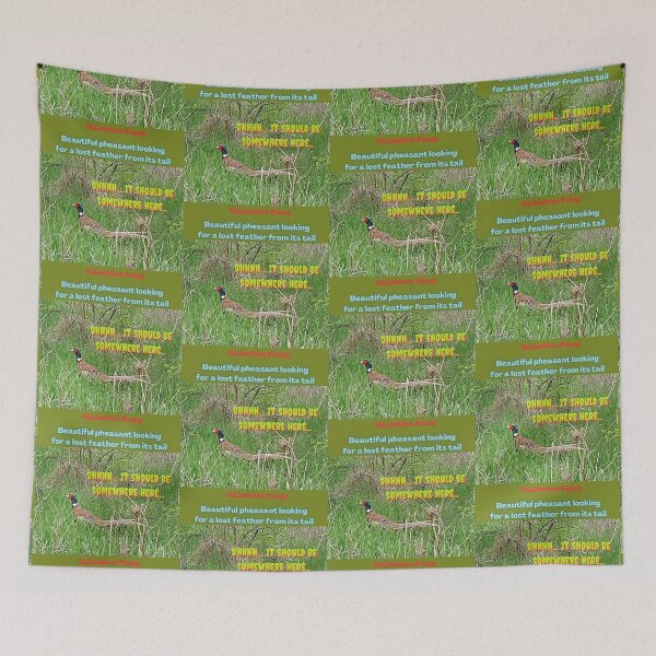 Item preview, 6. Pheasant looking for a lost feather - Collection Funny designed and sold by Narcisa22.