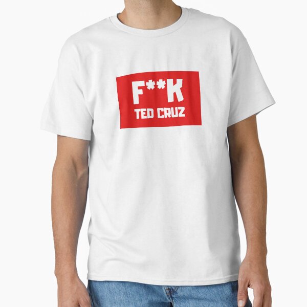 Artikel-Vorschau von F**k Ted Cruz Shirt, Cap and Pin Bestes neues lustiges, cooles und farbenfrohes Shirt, Cap und Pin Design 2022 F**k Ted Cruz, designt und verkauft von BasicBeachCR.