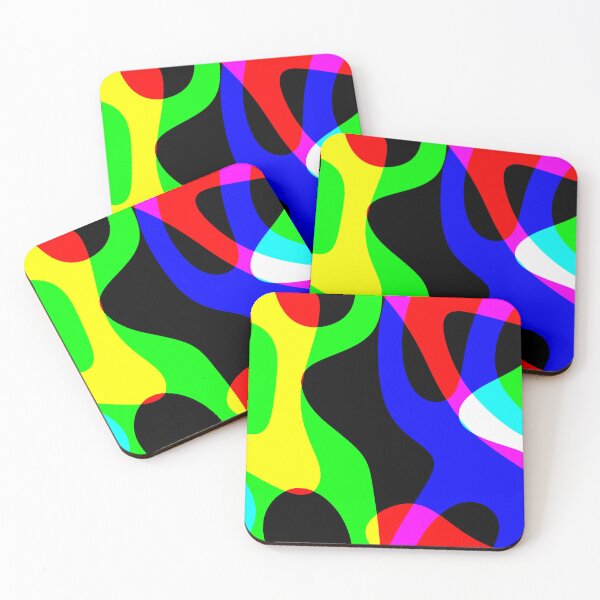 Item preview, Neon, Exciting Bright Primary Colors, Psychedelic, Colorful Psychedelic Designs designed and sold by CreativeCranium.