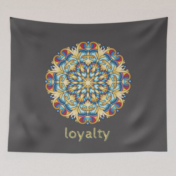 Item preview, Loyalty Brotherhood Mandala  designed and sold by PapitosPlace.