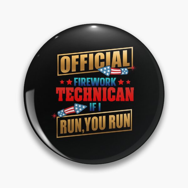 Item preview, OFFICIAL FOREWORK TECHNICAN 4TH OF JULY FOURTH OF JULY designed and sold by lukas69graphic.
