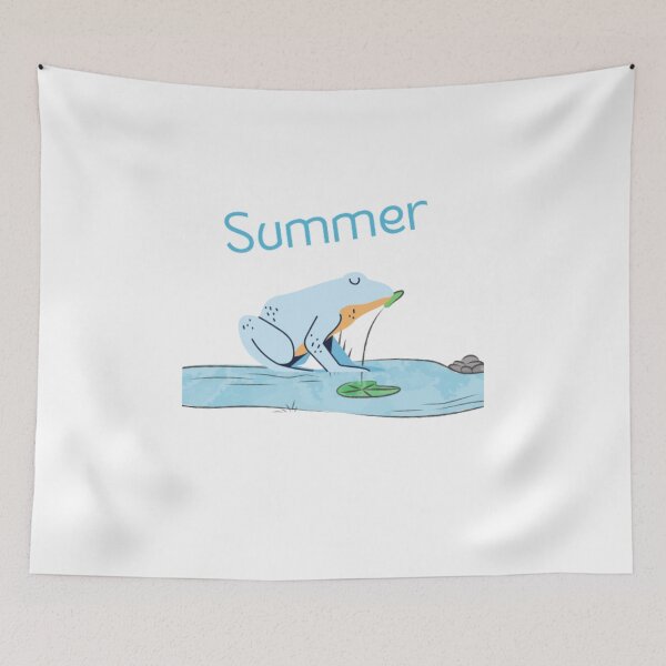 Item preview, Frog At The Beach designed and sold by ATLANTICSHOOP.