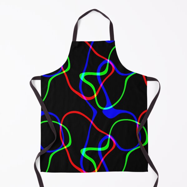 Item preview, Neon, Bright Primary Colors, Black Background, Plasma Print, Psychedelic, Colorful Psychedelic Designs designed and sold by CreativeCranium.