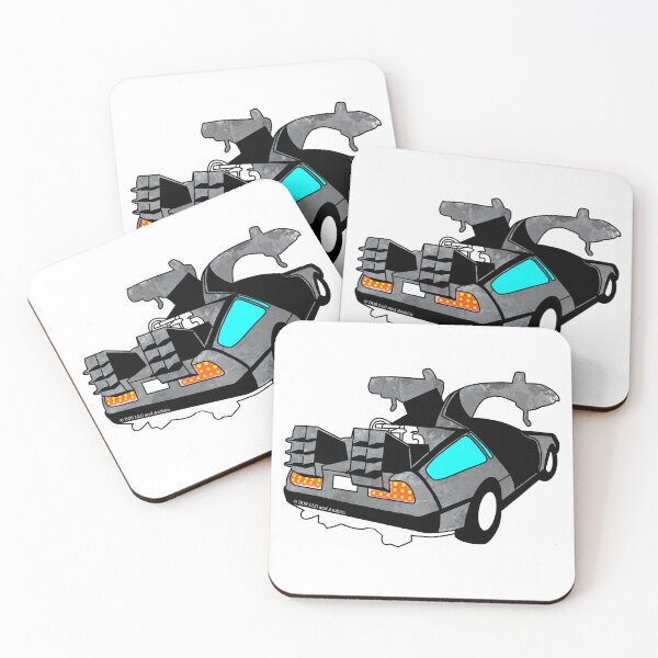 Item preview, Back to the future - Delorean in the action designed and sold by Mirart-it.