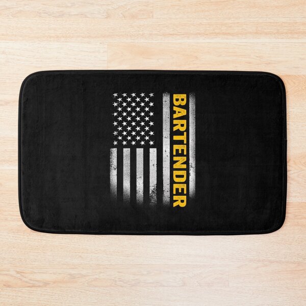 Item preview, Bartender Dad American Flag, Vintage USA Bartender American Flag, Bartender Dad Mens Womens Girls Christmas Fathers Day Gift designed and sold by xlnv.