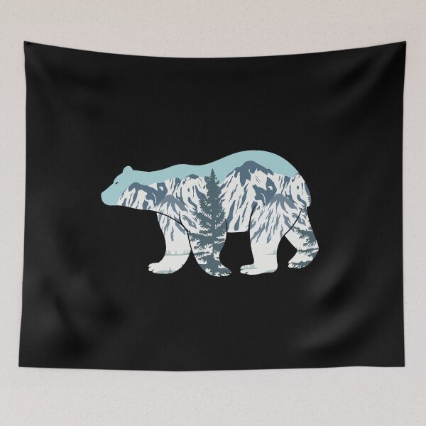 Item preview, Polar Bear Alaska Mountain Wilderness Outdoors Wildlife Gift designed and sold by MintedFresh.