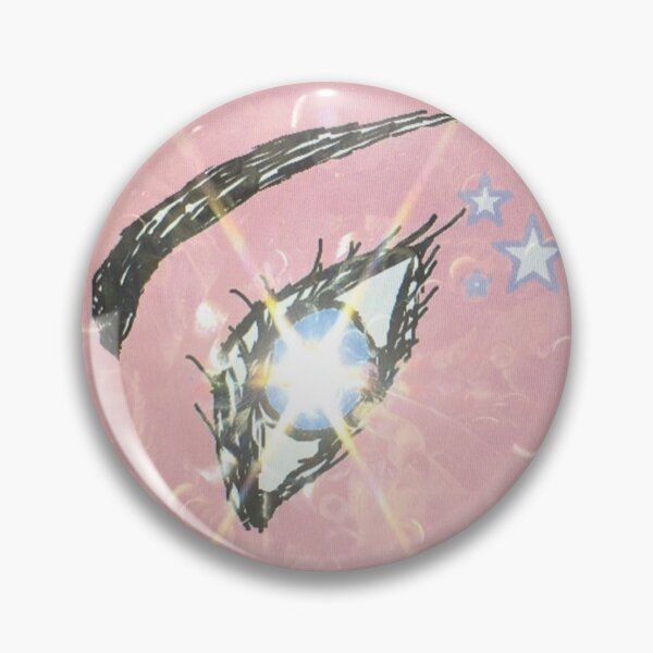 Item preview, Pastel Blue Left Eye with Stars and Rose Pink Background designed and sold by jays-artworks.