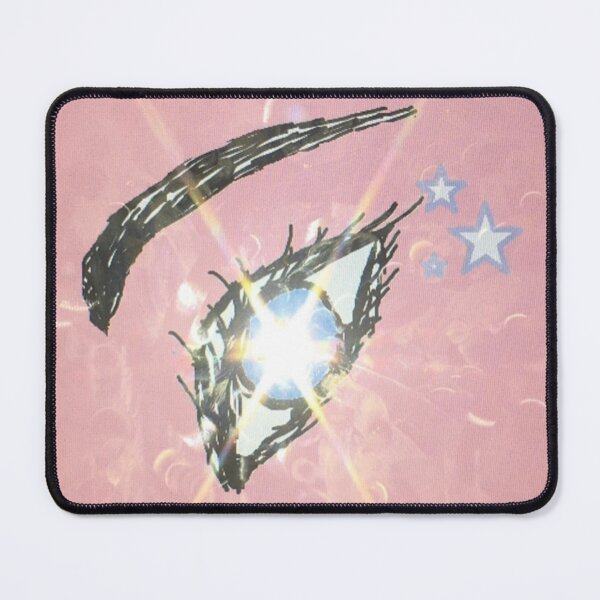 Item preview, Pastel Blue Left Eye with Stars and Rose Pink Background designed and sold by jays-artworks.