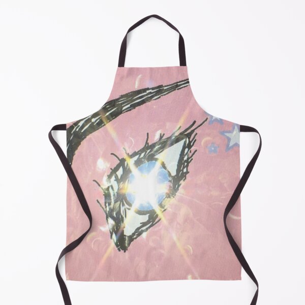 Item preview, Pastel Blue Left Eye with Stars and Rose Pink Background designed and sold by jays-artworks.