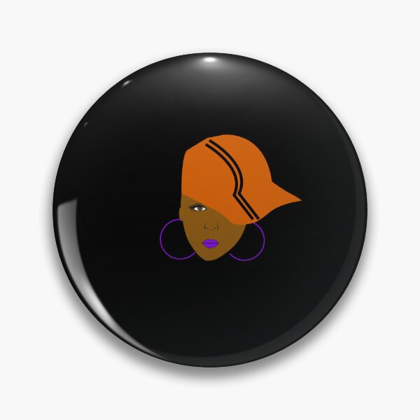 Item preview, Afro Puffs Baseball Cap Sticker designed and sold by janlzmaude.