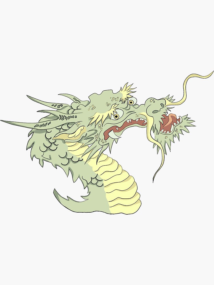Thumbnail 3 of 3, Sticker, Ryuu designed and sold by planetzander.