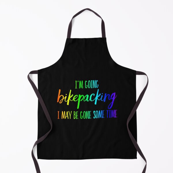 Item preview, I'm Going Bikepacking Sticker designed and sold by ayeshadanaqws.