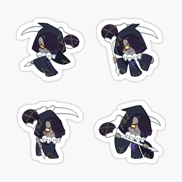 "licorice cookie sticker pack cookie run kingdom stickers" Sticker for Sale by FunItems Redbubble