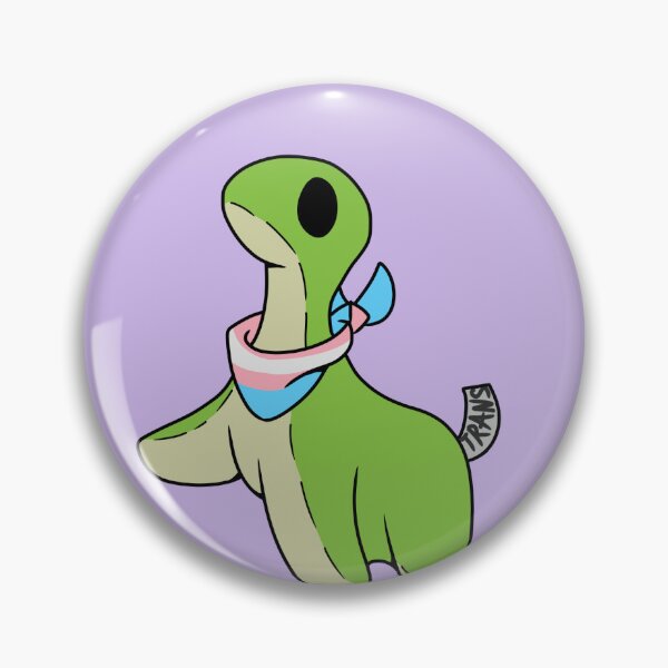 Item preview, Transgender pride Nessie designed and sold by CactusMonsters.