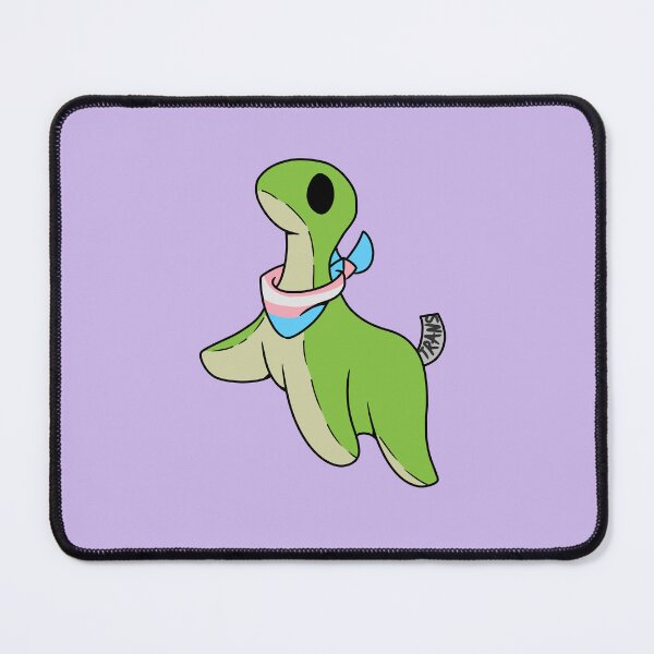 Item preview, Transgender pride Nessie designed and sold by CactusMonsters.