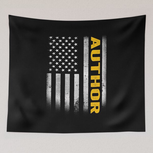Item preview, author Dad American Flag, Vintage USA author American Flag, author Dad Mens Womens Girls Christmas Fathers Day Gift designed and sold by xlnv.