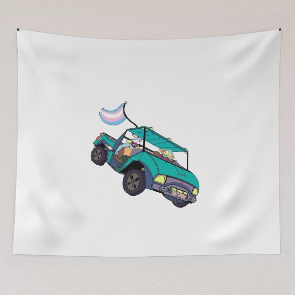 Artikelvorschau, Ridians sxs-Trans-Flagge entworfen und verkauft von CARTERINMAN.