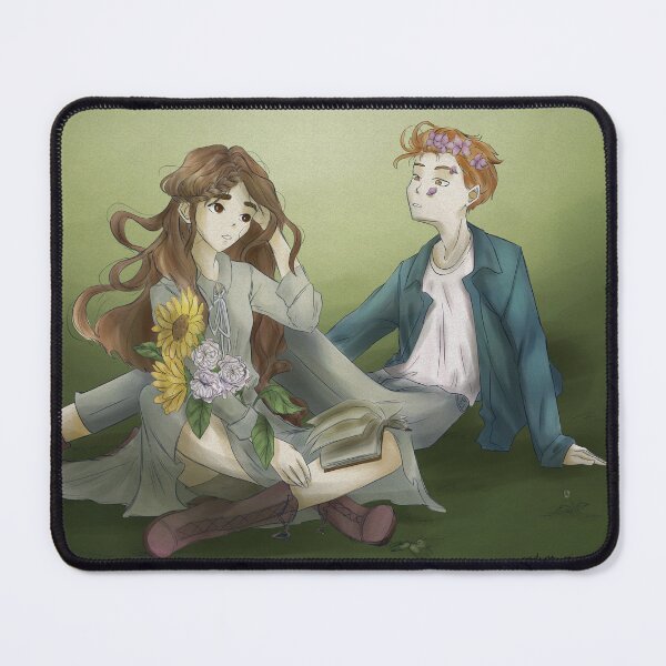 Welcome Spring | Listening to Georgiana Mouse Pad