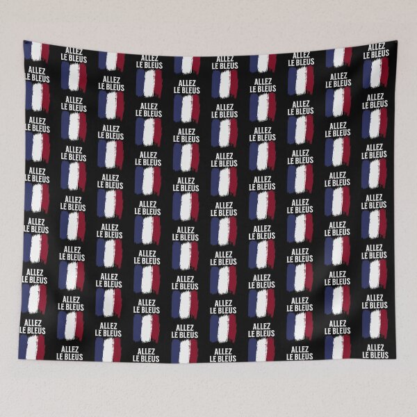 Aperçu de l'œuvre Allez les Bleus France Soccer Support Football Pour Homme Homme Femme Vintage créée et vendue par JooArtPrints ★★★★★.