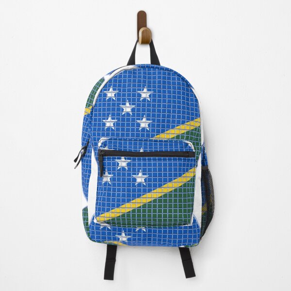 Item preview, Solomon Islands Flag Rounded - Squares Pixel designed and sold by MoonElite.