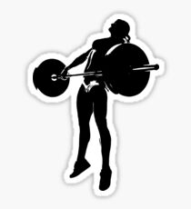 Pegatina Crossfit - Girl Snatch