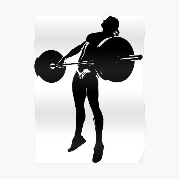 Crossfit - Girl Snatch Poster