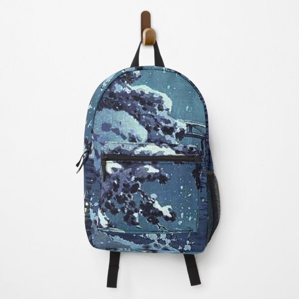 Item preview, Vintage Japanese Art - Tsuchiya Koitsu - Snow at the Ukimido, Katada designed and sold by ind3finite.