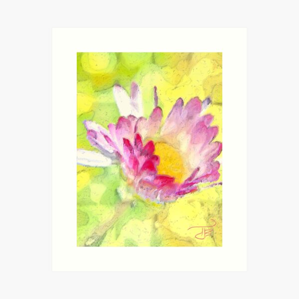 Aperçu de l'œuvre Marguerite de printemps créée et vendue par artbyTJ3.