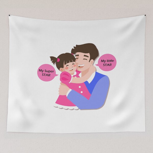 Item preview, Funny and Best Dad Gift, Girl Dad Father's day designed and sold by Toxic Store.