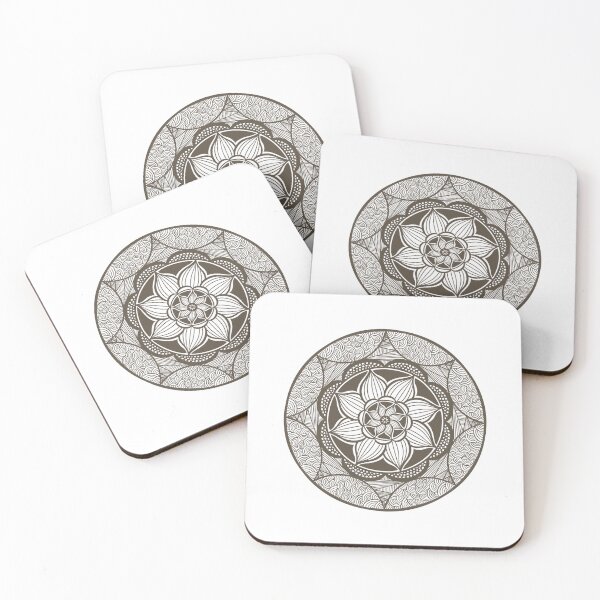Item preview, Grey Mandala designed and sold by ArtByTorey.