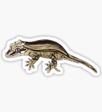 Pegatina Gárgola Gecko forrado amarillo