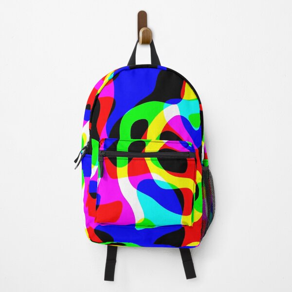 Item preview, Neon, Plasma, Small Print, Bright Primary Colors, Psychedelic, Colorful Psychedelic Designs designed and sold by CreativeCranium.