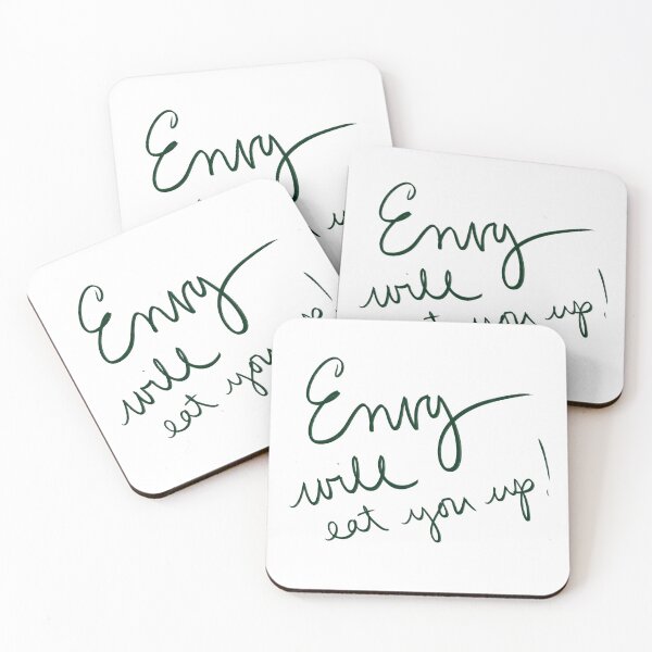 Item preview, Envy Eats You Up/L'invidia Ti Mangia designed and sold by abeink.
