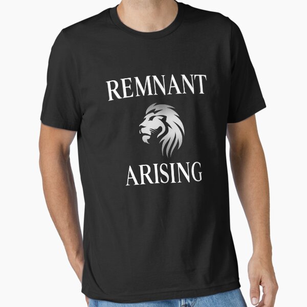 Remnant Arising (Black & White) - Remnant of God T-shirts, Remnant Church t-shirt, God's Army Remnant, Remnant Church gifts, Remnant of God gifts, Teen Pastor gifts, Pastor gifts Mounted Print Essential T-Shirt