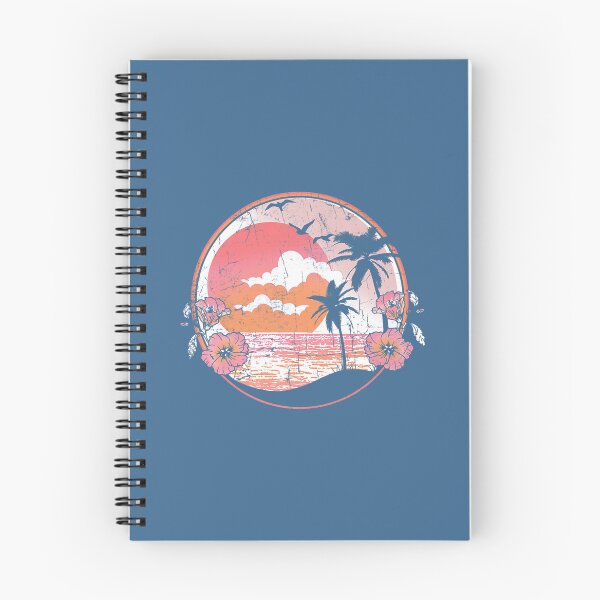 Item preview, Tropical Beach Sunset Theme Retro Distress Premium designed and sold by NuongLang.