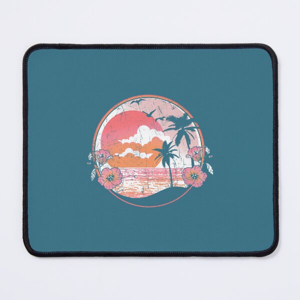 Item preview, Tropical Beach Sunset Theme Retro Distress Premium designed and sold by NuongLang.