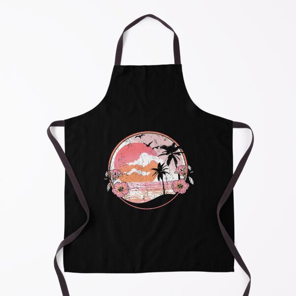 Item preview, Tropical Beach Sunset Theme Retro Distress Premium designed and sold by NuongLang.
